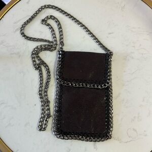 Chic Black Chain Crossbody Bag